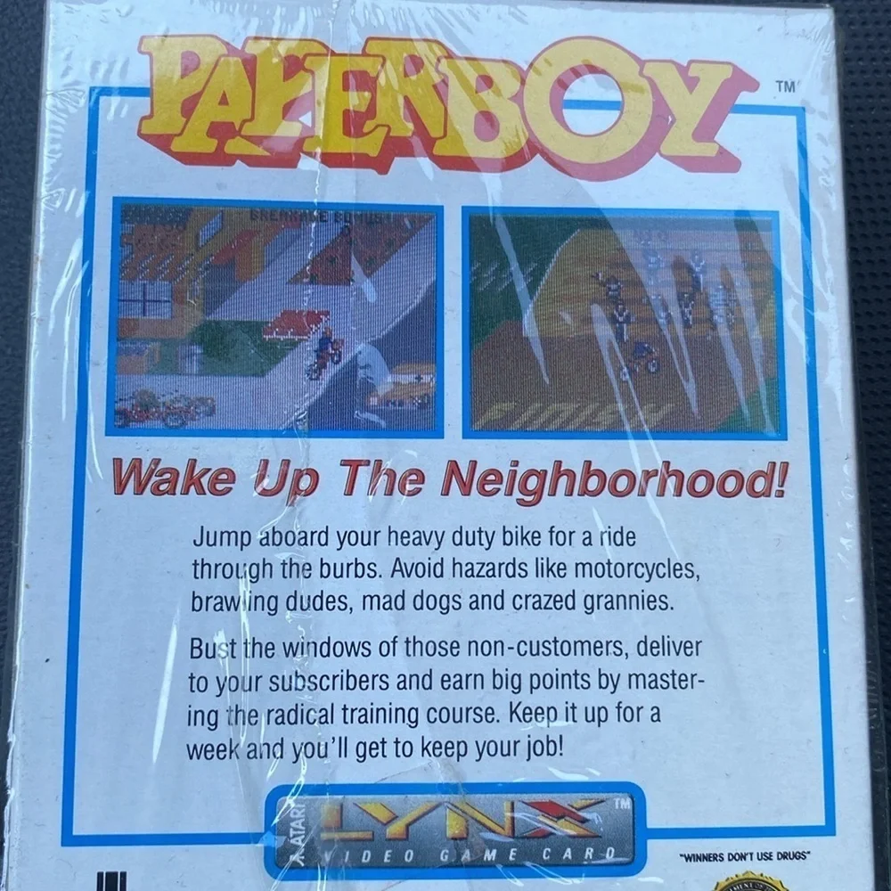 Atari Paperboy original in package